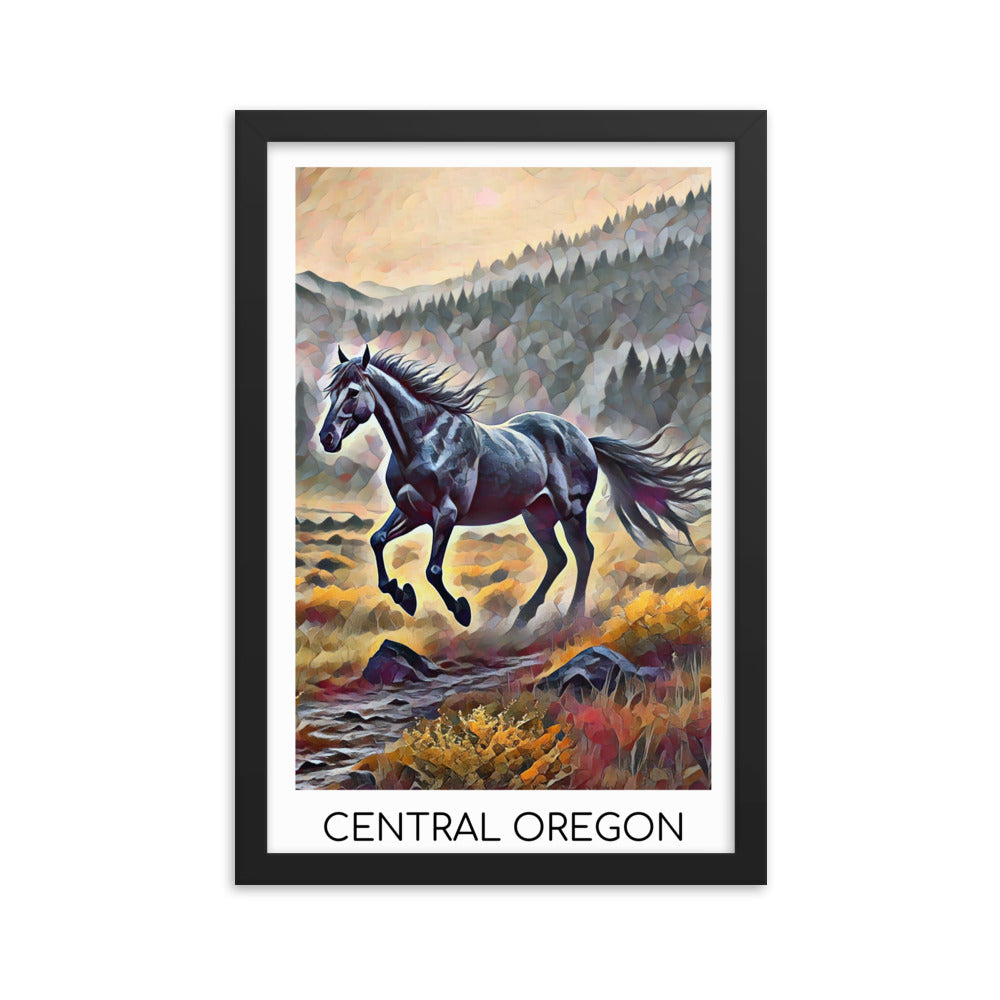 Central Oregon - Framed poster