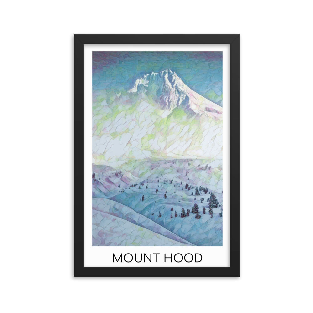 Mount Hood - Framed poster