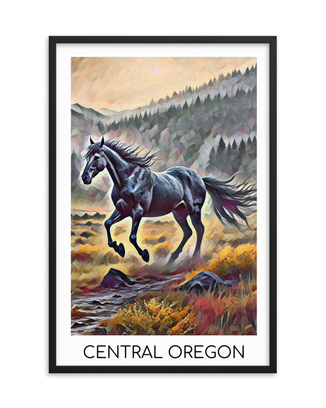 Central Oregon - Framed poster