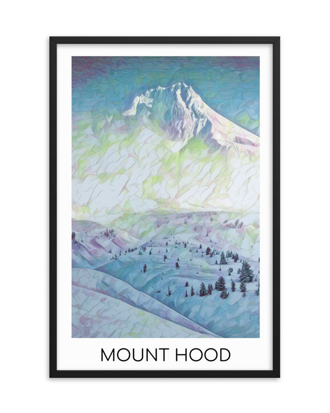 Mount Hood - Framed poster