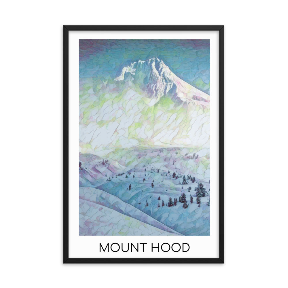 Mount Hood - Framed poster