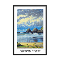 Thumbnail for Oregon Coast - Framed poster