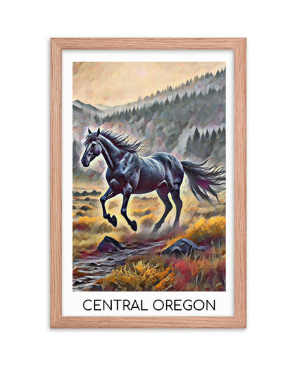 Central Oregon - Framed poster