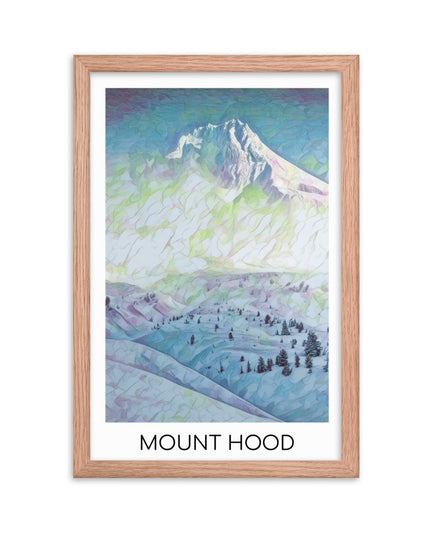 Mount Hood - Framed poster