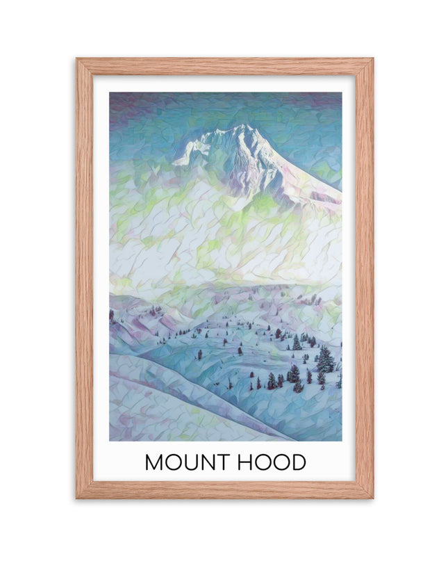 Mount Hood - Framed poster