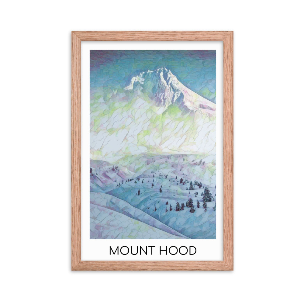 Mount Hood - Framed poster
