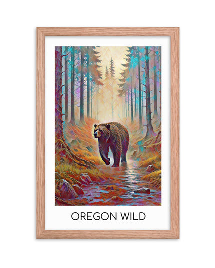 Oregon Wild - Framed poster