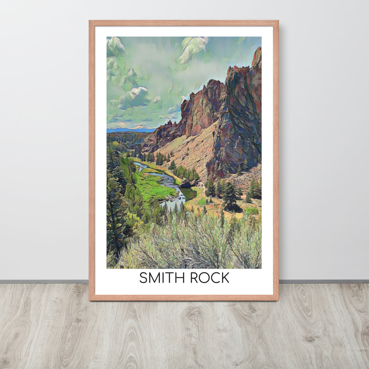 Smith Rock - Framed poster