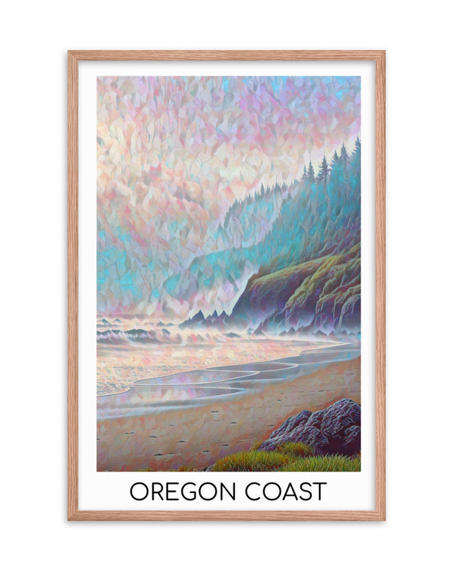 Oregon Coast - Framed poster