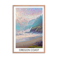 Thumbnail for Oregon Coast - Framed poster