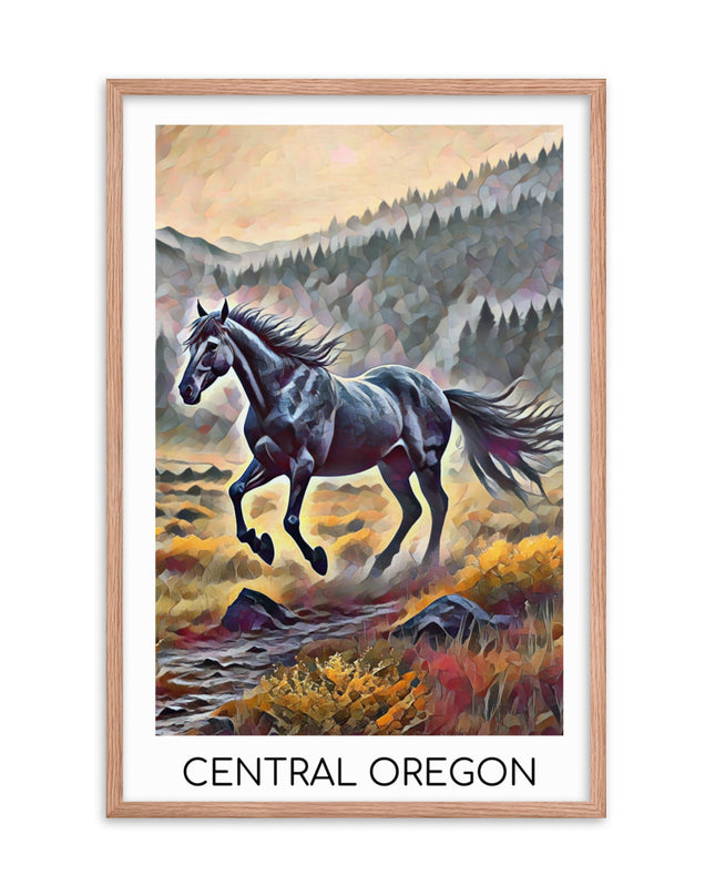 Central Oregon - Framed poster
