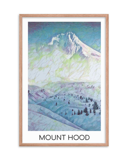 Mount Hood - Framed poster
