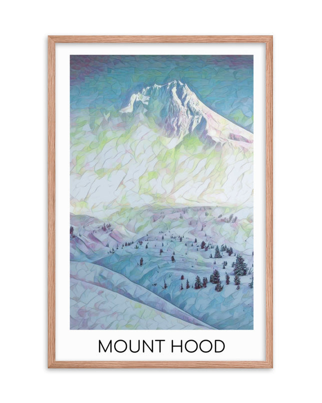 Mount Hood - Framed poster