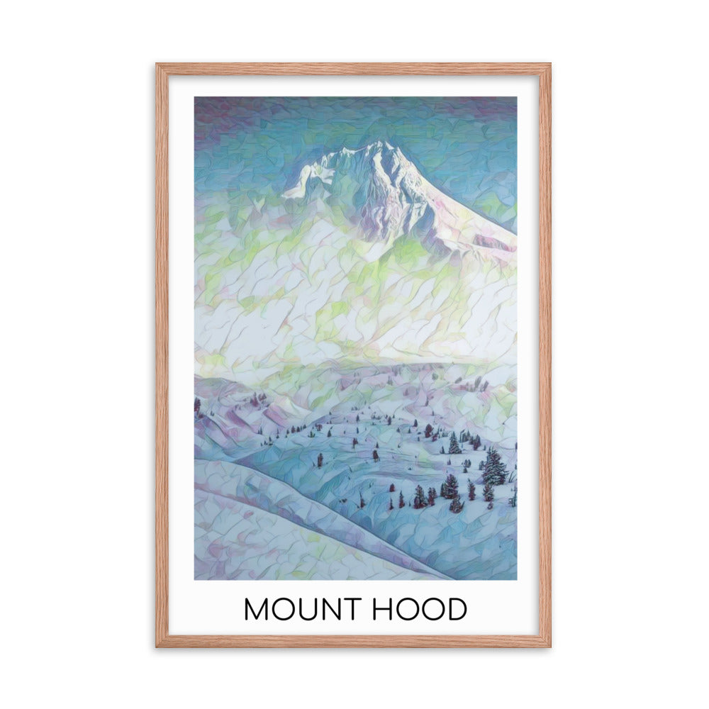 Mount Hood - Framed poster