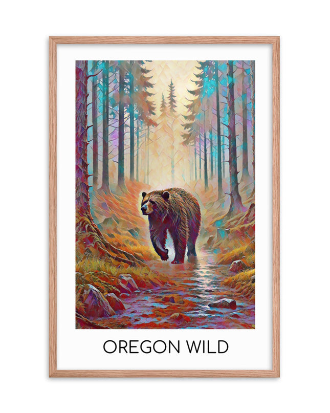Oregon Wild - Framed poster