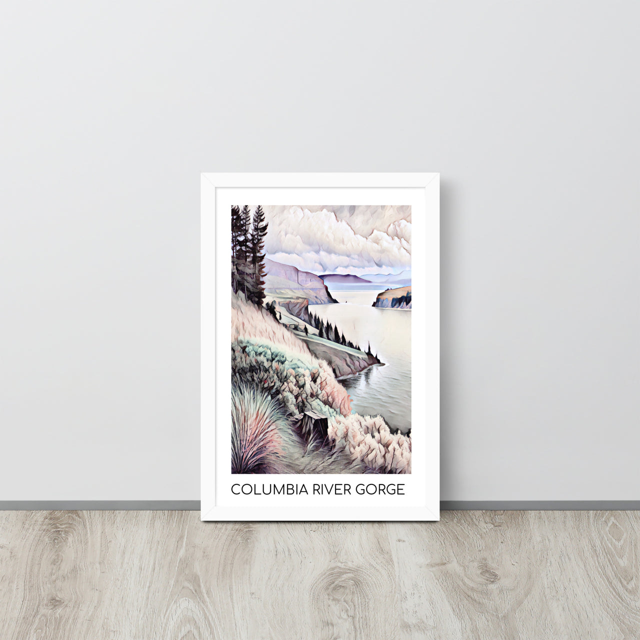 Columbia River Gorge - Framed poster