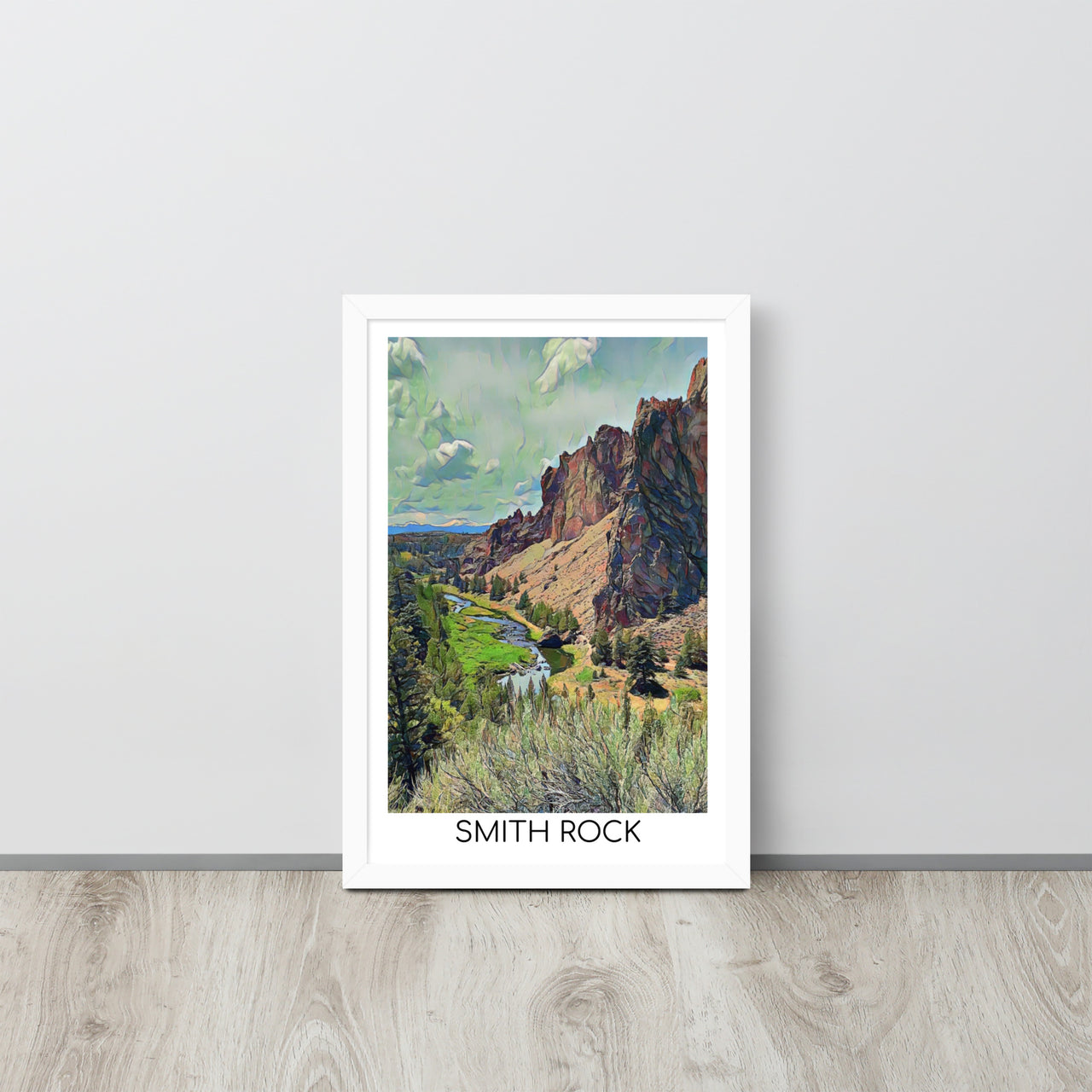 Smith Rock - Framed poster