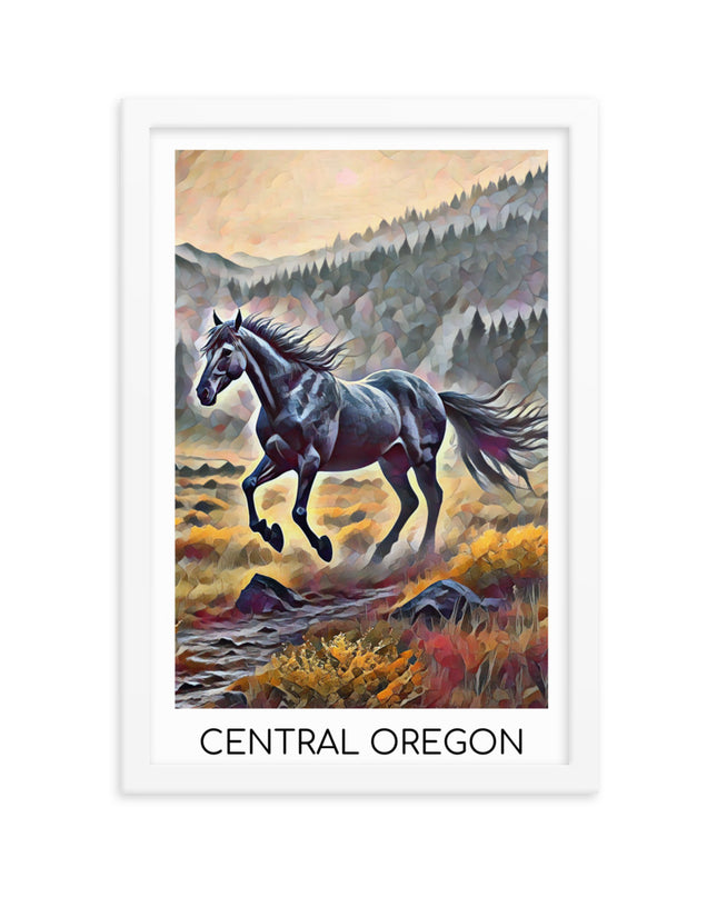 Central Oregon - Framed poster
