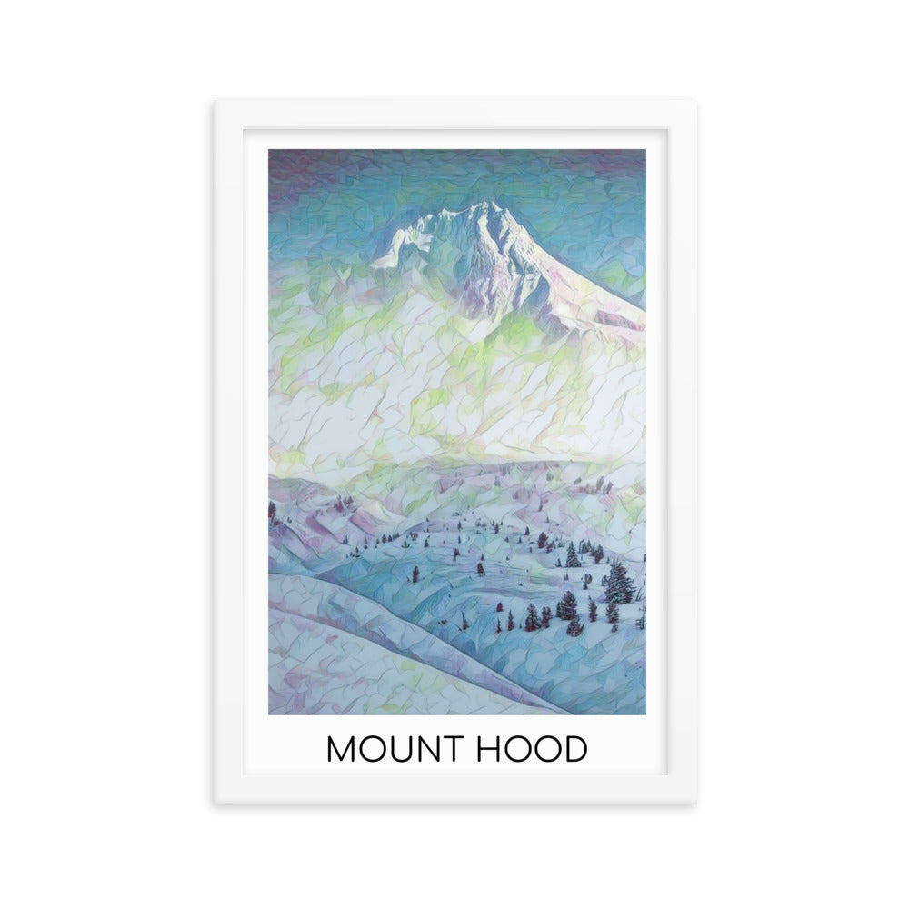 Mount Hood - Framed poster