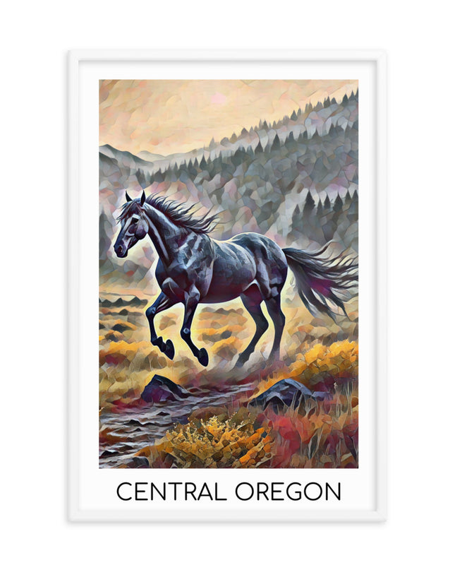 Central Oregon - Framed poster