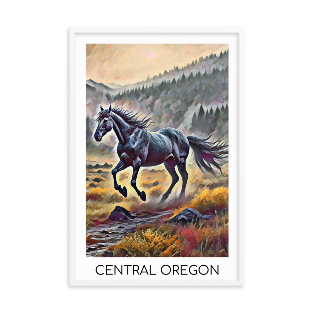 Central Oregon - Framed poster