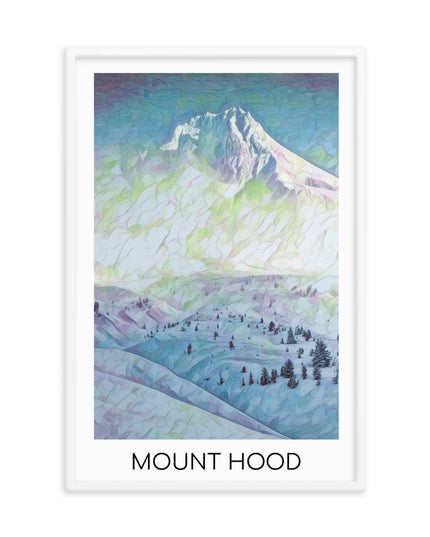 Mount Hood - Framed poster