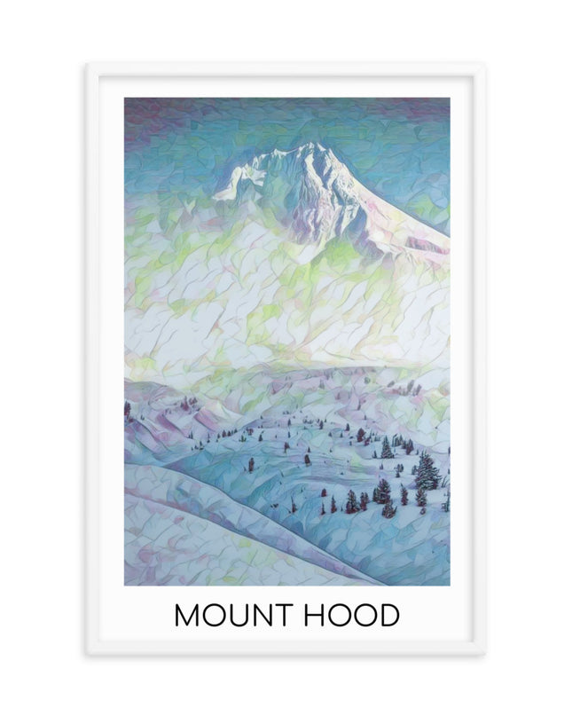 Mount Hood - Framed poster