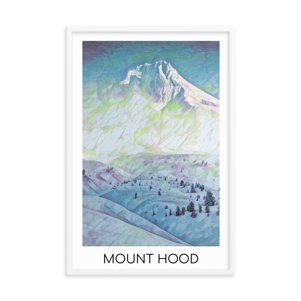Mount Hood - Framed poster