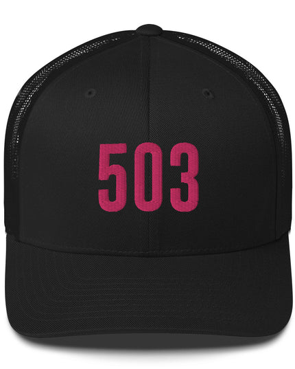 503/Hot Pink - Trucker Cap