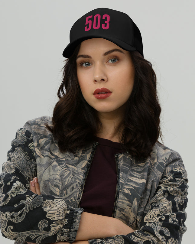 503/Hot Pink - Trucker Cap