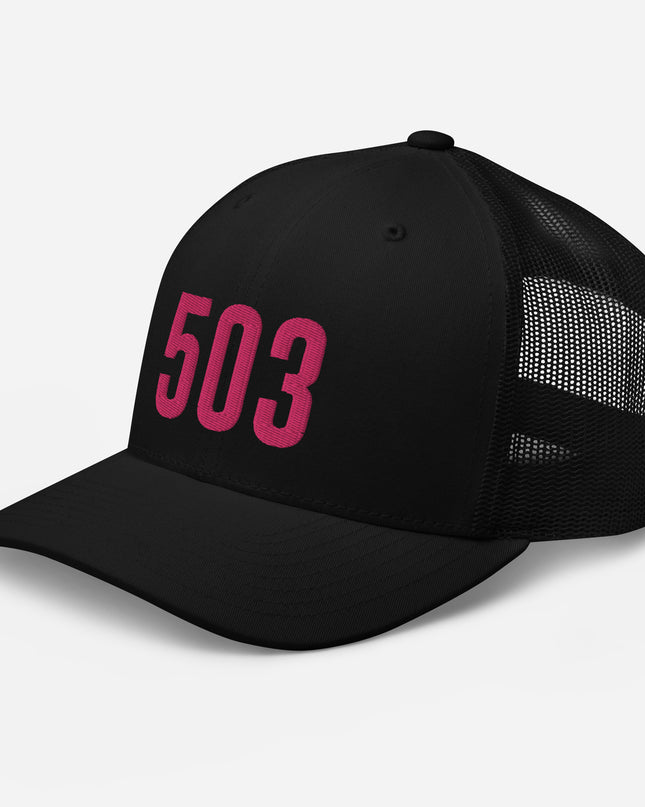 503/Hot Pink - Trucker Cap