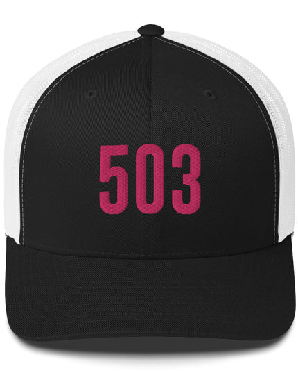 503/Hot Pink - Trucker Cap
