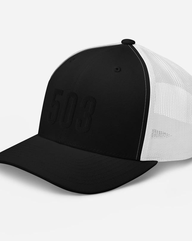 503/Black - Trucker Cap