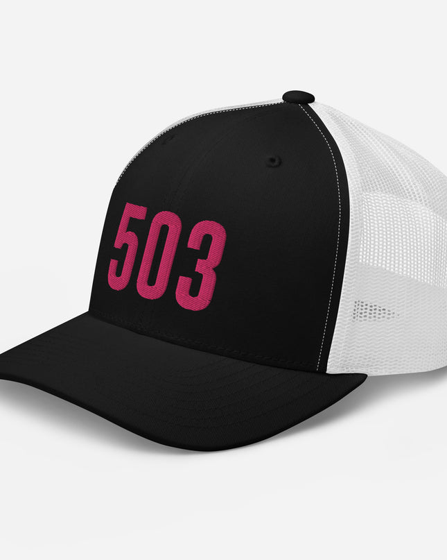 503/Hot Pink - Trucker Cap