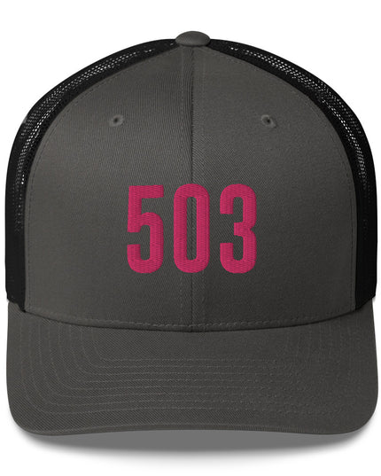 503/Hot Pink - Trucker Cap