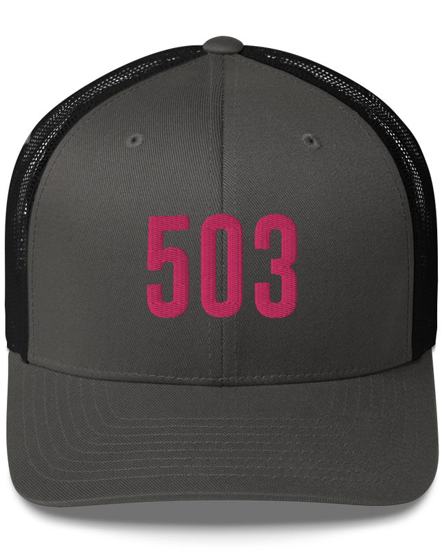 503/Hot Pink - Trucker Cap