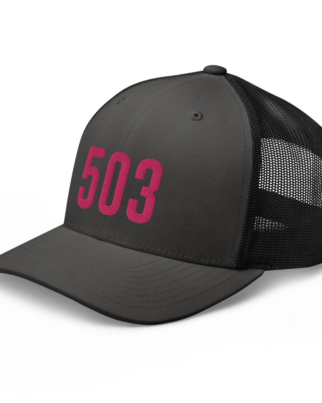 503/Hot Pink - Trucker Cap