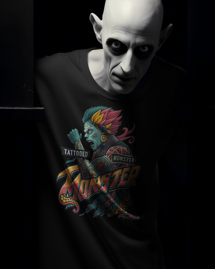 TATTOOED MONSTER - ON THE RUN - Unisex classic tee