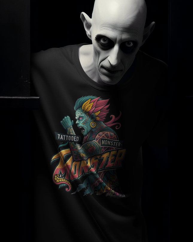 TATTOOED MONSTER - ON THE RUN - Unisex classic tee