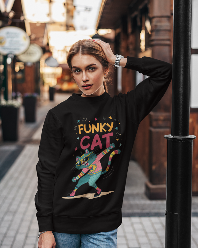 FUNKY CAT 7 - Unisex Sweatshirt