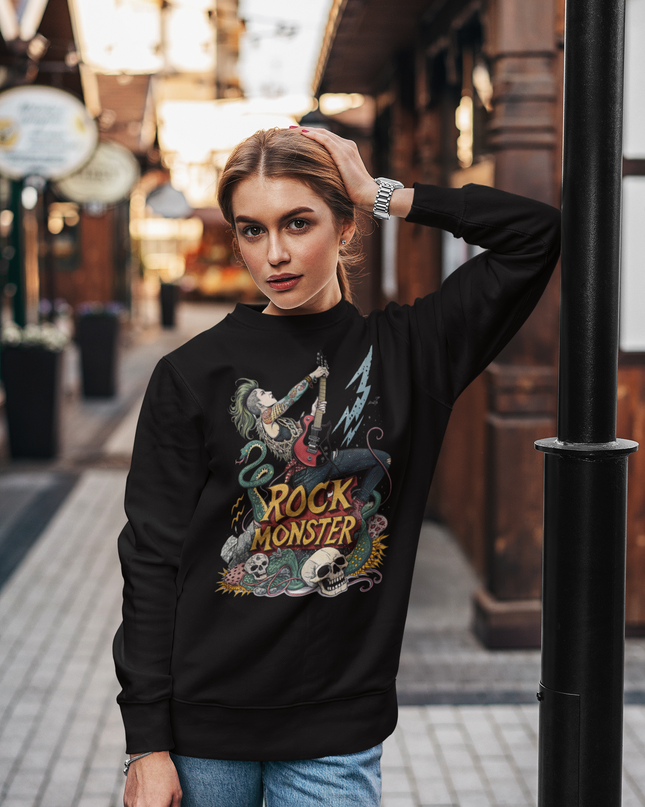 ROCK MONSTER/3 - Unisex Sweatshirt