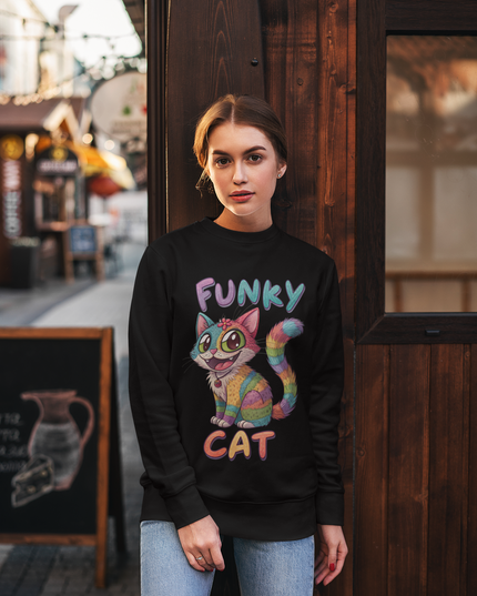 FUNKY CAT 4 - Unisex Sweatshirt