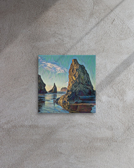 Bandon Oregon - Digital Art - Thin canvas