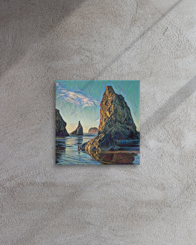 Bandon Oregon - Digital Art - Thin canvas