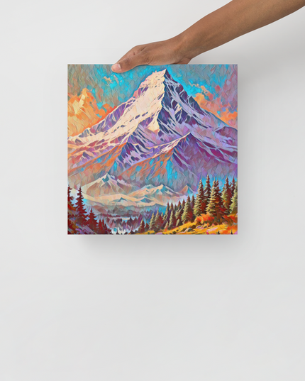Beautiful Pacific NW - Digital Art - Thin canvas