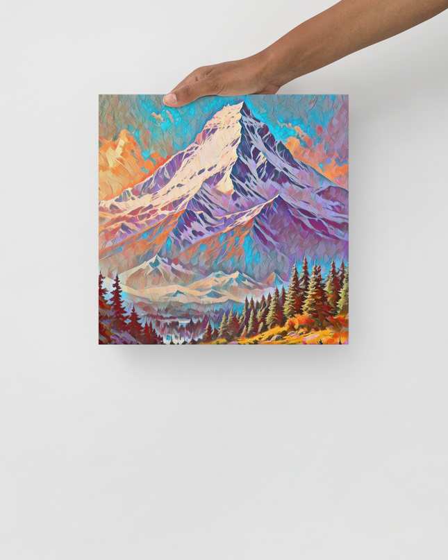 Beautiful Pacific NW - Digital Art - Thin canvas
