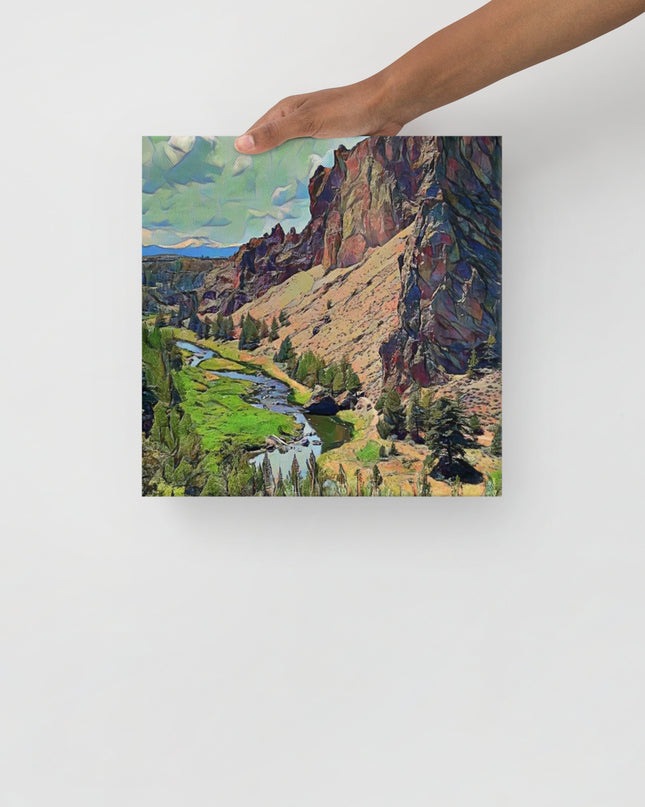 Smith Rock/2 - Oregon - Digital Art - Thin canvas