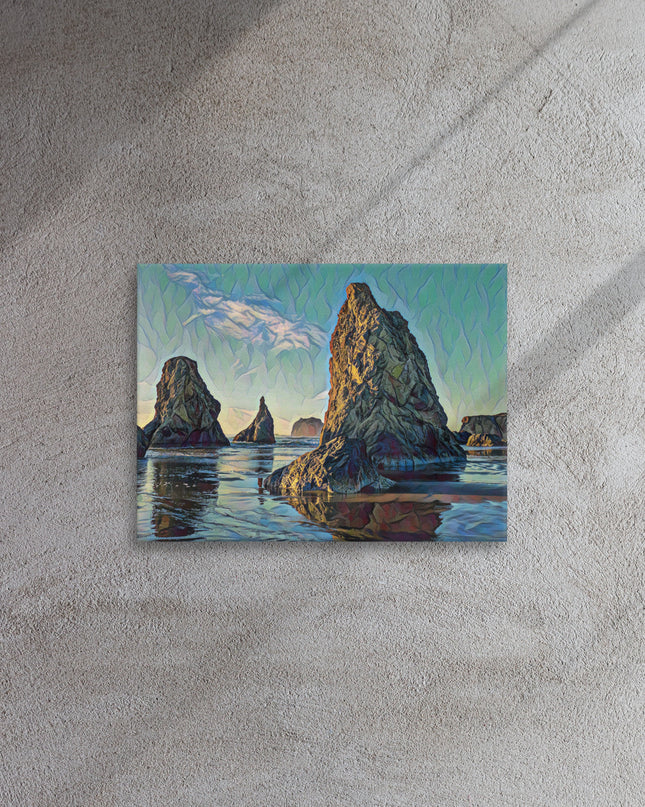 Bandon Oregon - Digital Art - Thin canvas