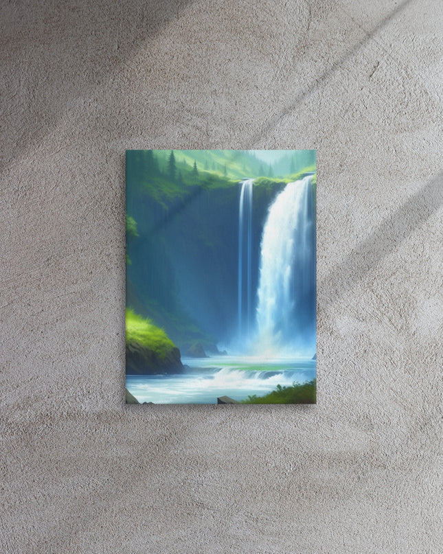 Beautiful Oregon Waterfalls - Digital Art -Thin canvas