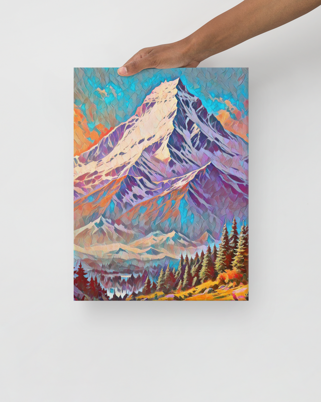 Beautiful Pacific NW - Digital Art - Thin canvas